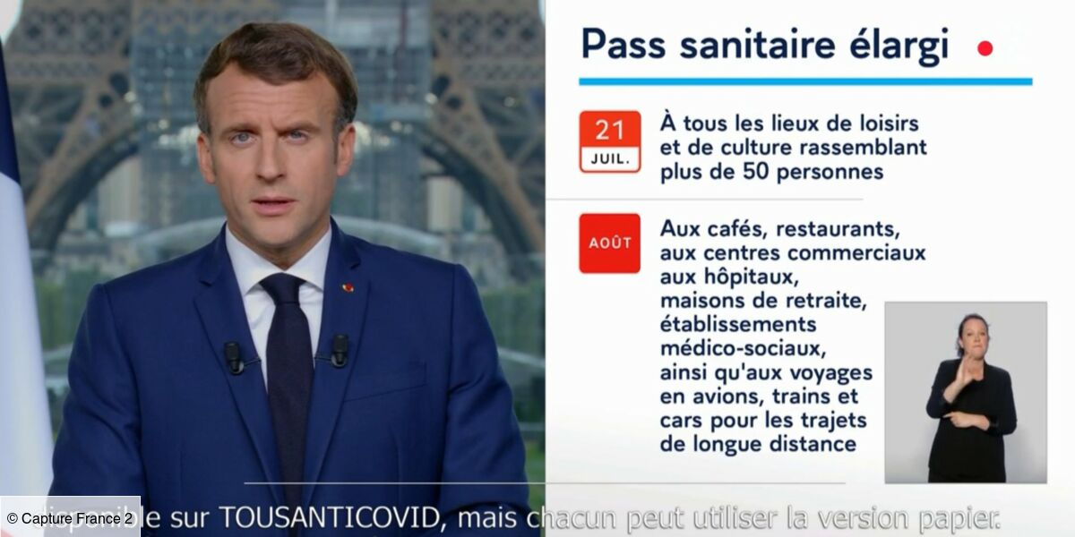 Macron, passe sanitaire, covid-19, allocution, vaccin, vaccination obligatoire