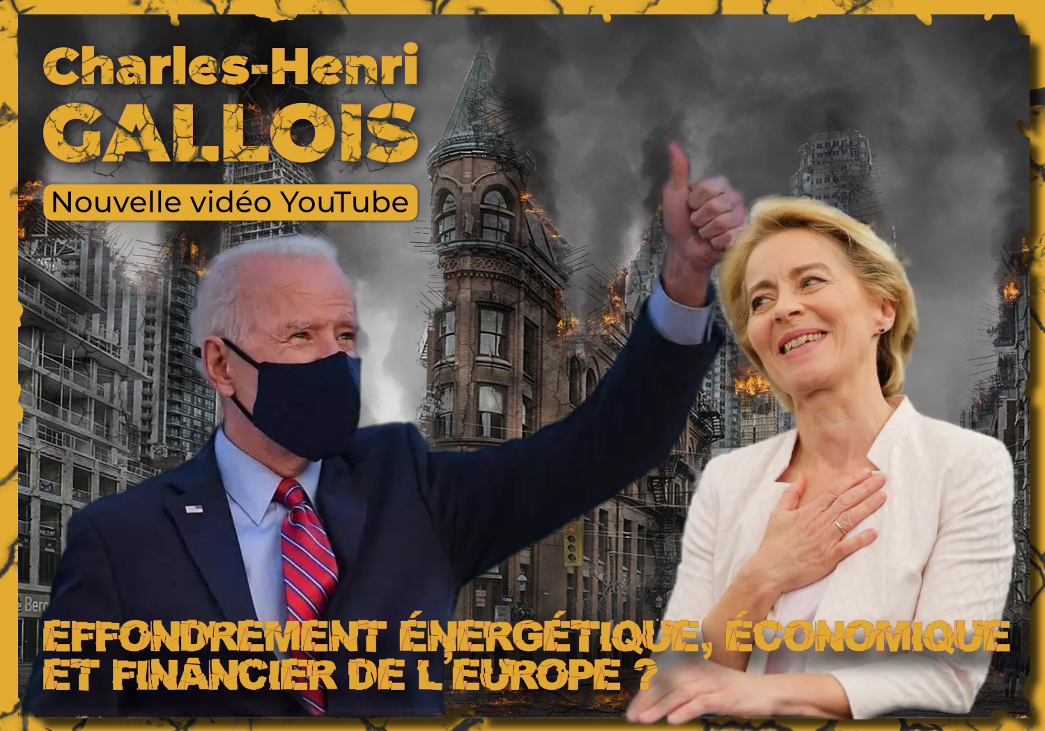 Charles-Henri Gallois,Union européenne,UE,énergie,effondrement,inflation,euro,Allemagne,France,marché européen de l'électricité,spéculation,Frexit,carburant,gaz,Russie