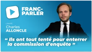 Charles alloncle,UDR,Ciotti,RN,Rassemblement national,Jordan Bardella,seervice public,média,commission parlementaire,commission d'enquête,Frexit,UE,Europe,Union européenne,Reprenons le contrôle,RLC,Charles-Henri Gallois